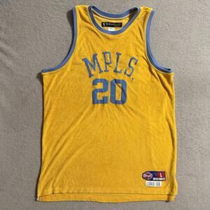 Reebok Hardwood Classics MPLS Lakers #20 Payton Jersey Gold L Men’s